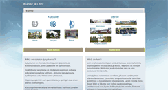 Desktop Screenshot of leirille.fi